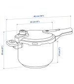 زودپز ۶ لیتری ایکیا مدل IKEA 365+ - Image 9