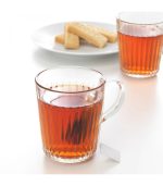 لیوان دسته دار شیار دار شیشه ای ایکیا DROMBILD - Image 3